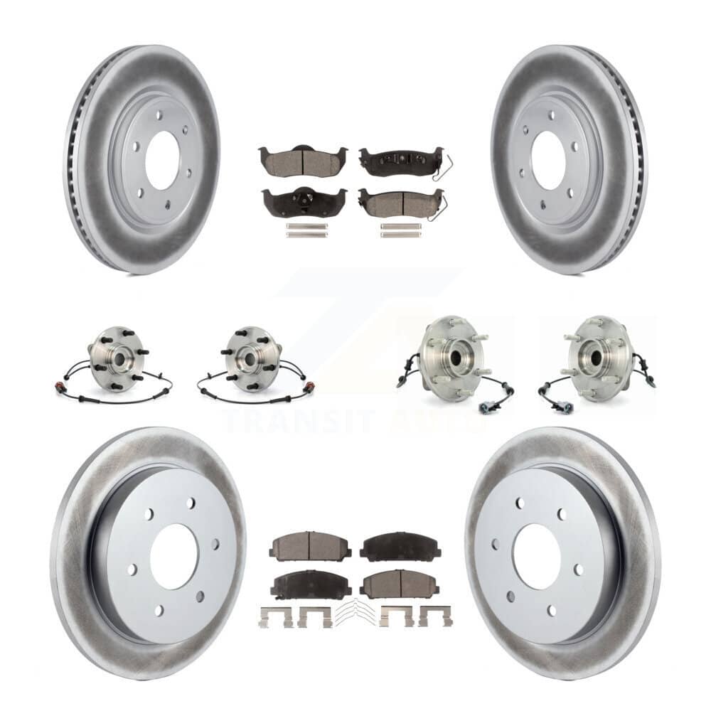 Transit Auto - KBB-111751 - Front and Rear Wheel Bearing and Hub Assembly Kits