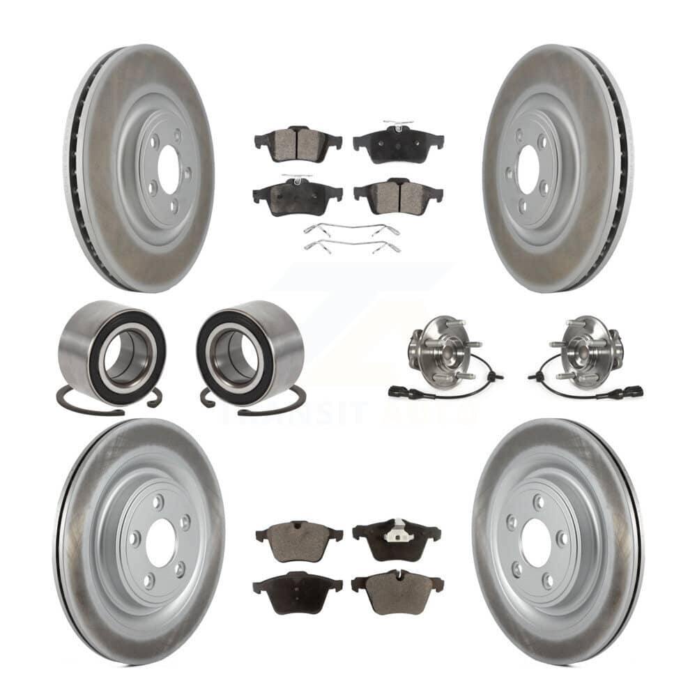 Transit Auto - KBB-111764 - Front and Rear Wheel Bearing and Hub Assembly Kits