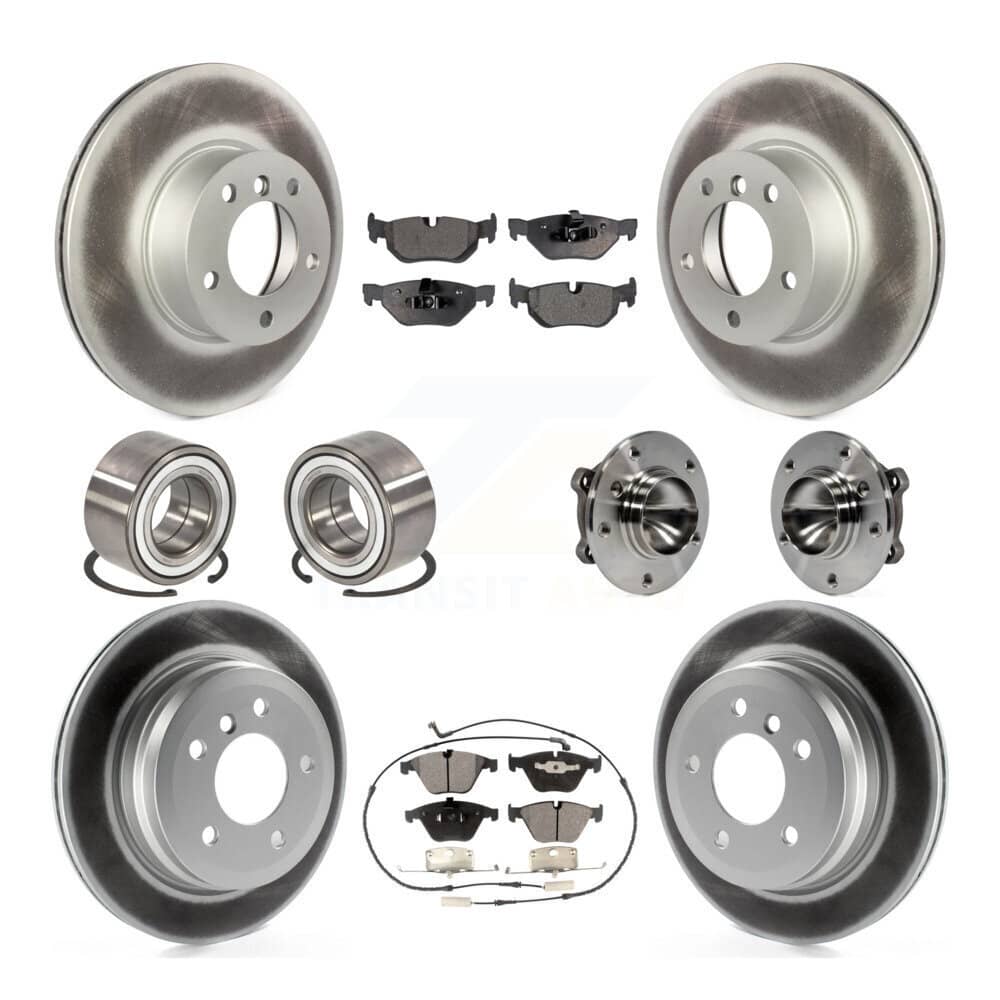 Transit Auto - KBB-111779 - Front and Rear Wheel Bearing and Hub Assembly Kits