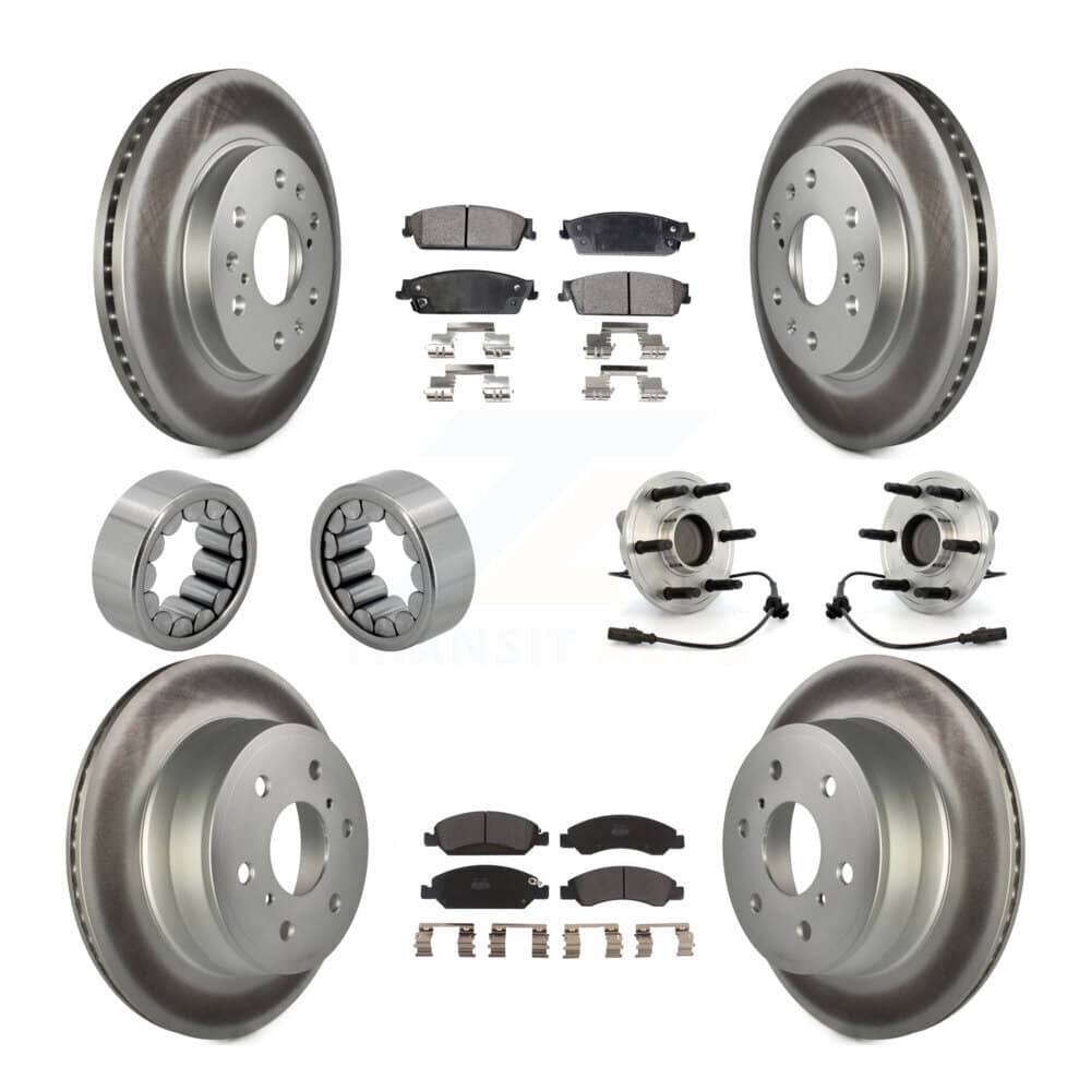 Transit Auto - KBB-111809 - Front and Rear Wheel Bearing and Hub Assembly Kits