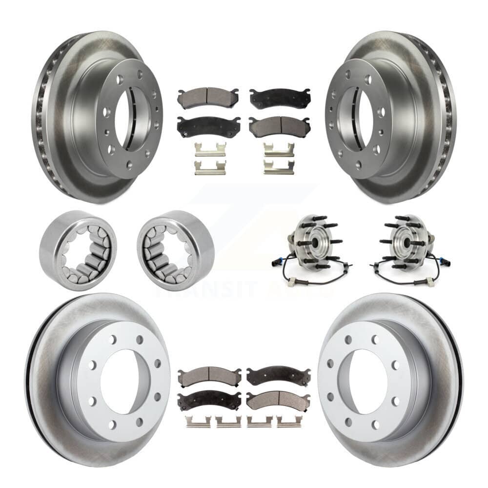 Transit Auto - KBB-111873 - Front and Rear Wheel Bearing and Hub Assembly Kits