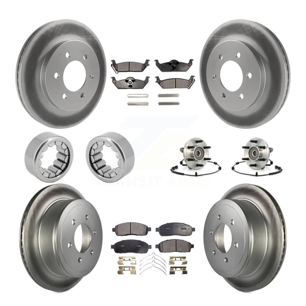 Transit Auto - KBB-111885 - Front and Rear Wheel Bearing and Hub Assembly Kits