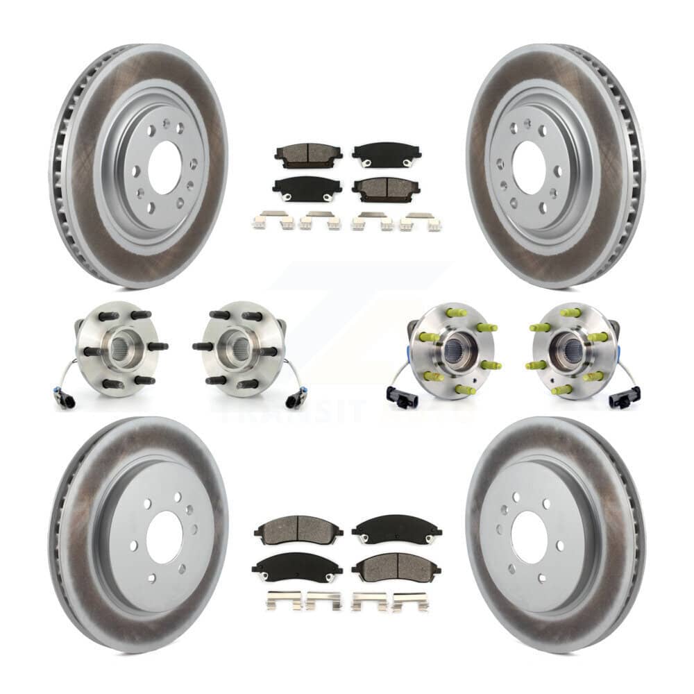 Transit Auto - KBB-111998 - Front and Rear Wheel Bearing and Hub Assembly Kits