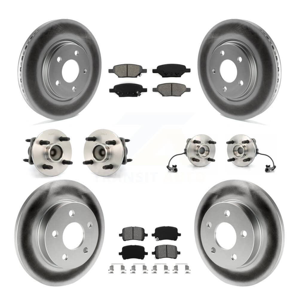 Transit Auto - KBB-112000 - Front and Rear Wheel Bearing and Hub Assembly Kits
