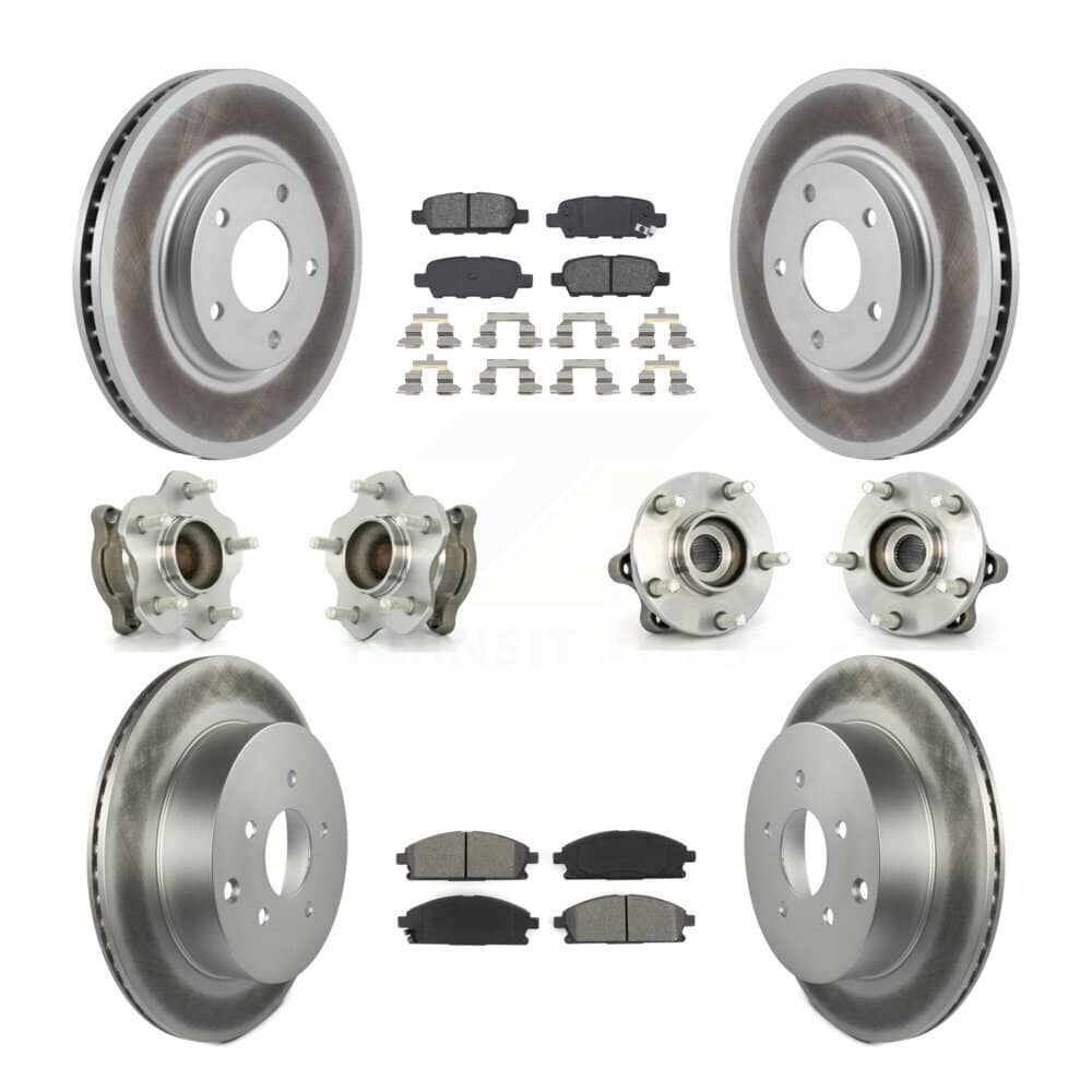 Transit Auto - KBB-112022 - Front and Rear Wheel Bearing and Hub Assembly Kits