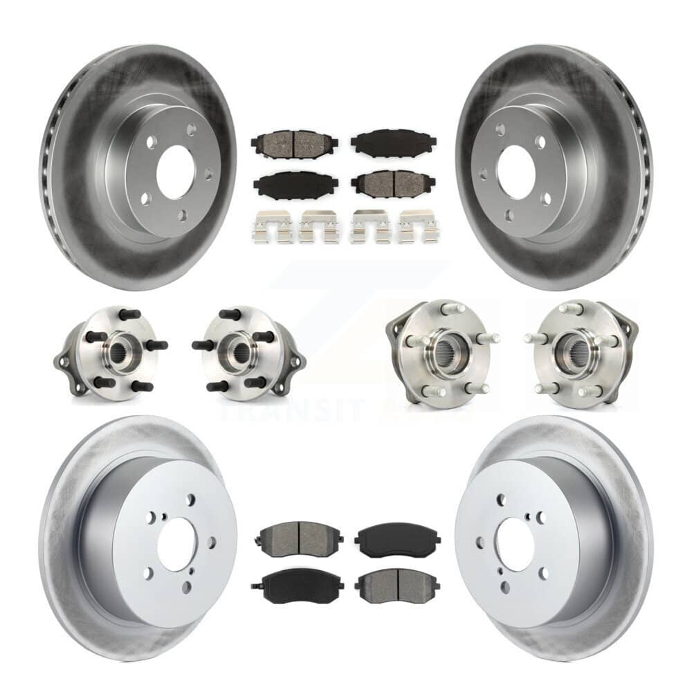 Transit Auto - KBB-112023 - Front and Rear Wheel Bearing and Hub Assembly Kits