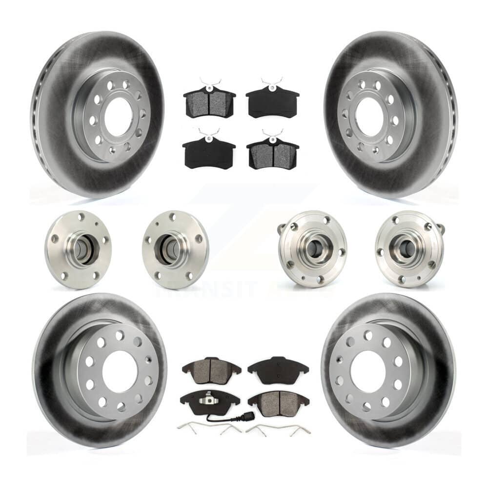 Transit Auto - KBB-112064 - Front and Rear Wheel Bearing and Hub Assembly Kits