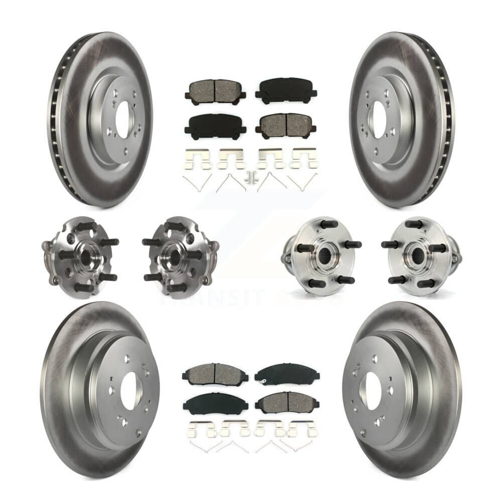 Transit Auto - KBB-112100 - Front and Rear Wheel Bearing and Hub Assembly Kits