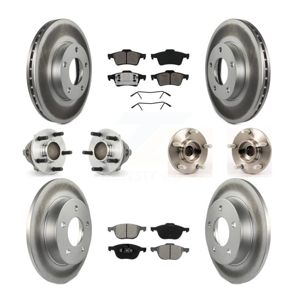 Transit Auto - KBB-112102 - Front and Rear Wheel Bearing and Hub Assembly Kits