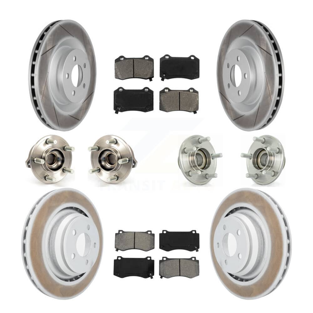 Transit Auto - KBB-112122 - Front and Rear Wheel Bearing and Hub Assembly Kits