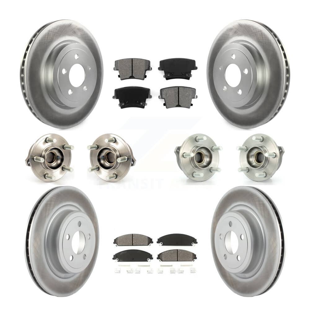 Transit Auto - KBB-112126 - Front and Rear Wheel Bearing and Hub Assembly Kits