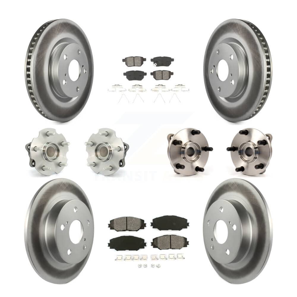Transit Auto - KBB-112136 - Front and Rear Wheel Bearing and Hub Assembly Kits
