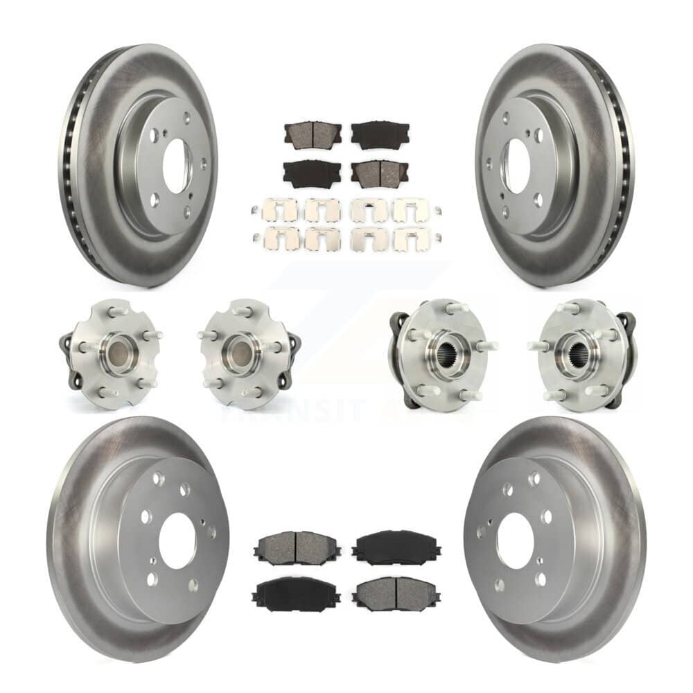 Transit Auto - KBB-112140 - Front and Rear Wheel Bearing and Hub Assembly Kits