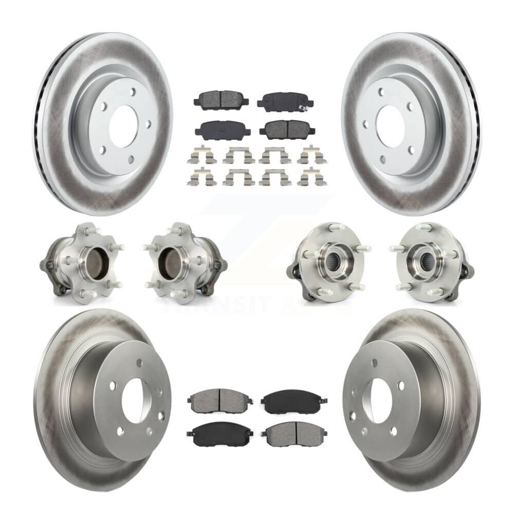 Transit Auto - KBB-112170 - Front and Rear Wheel Bearing and Hub Assembly Kits