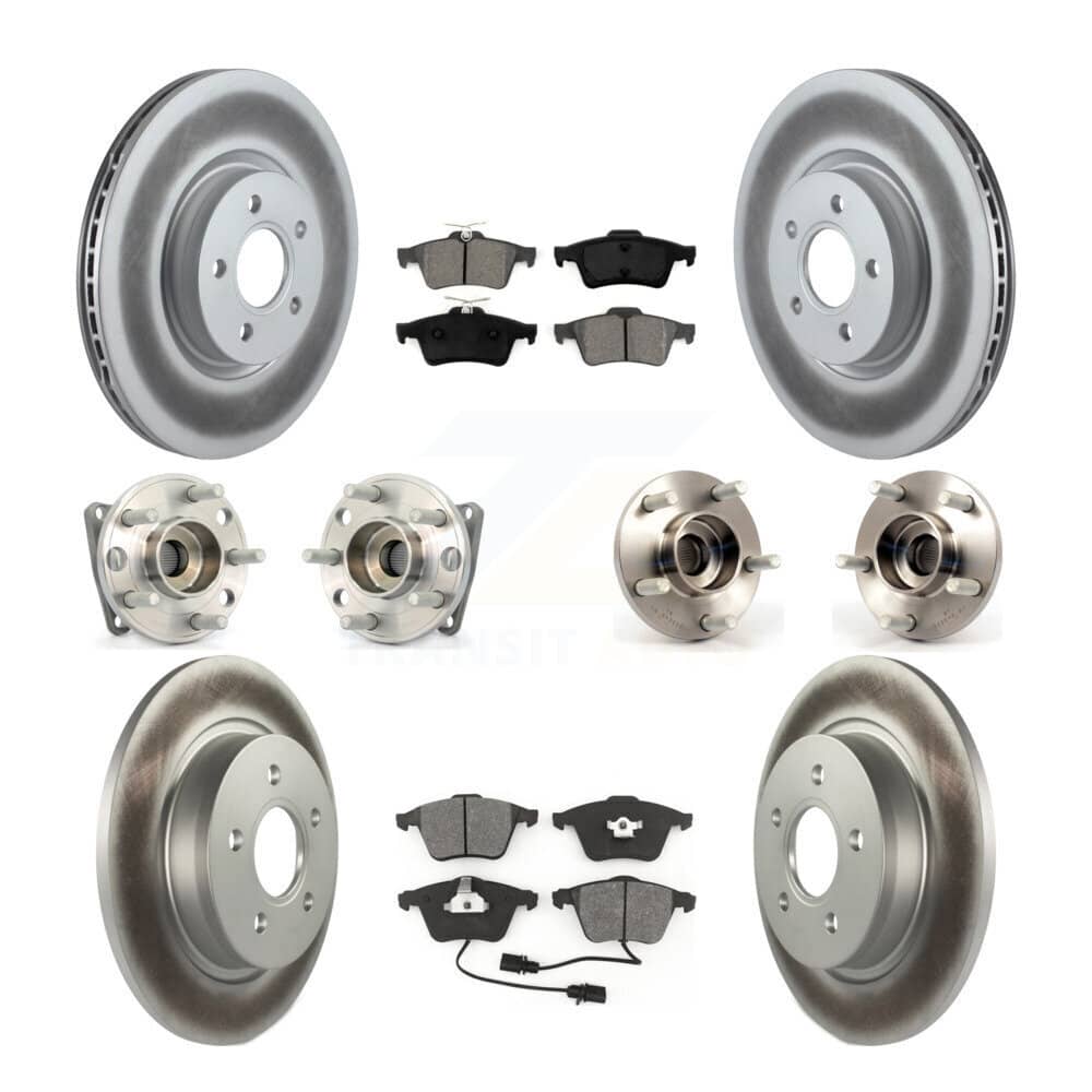 Transit Auto - KBB-112193 - Front and Rear Wheel Bearing and Hub Assembly Kits