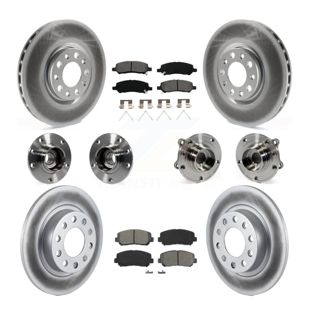 Transit Auto - KBB-112218 - Front and Rear Wheel Bearing and Hub Assembly Kits