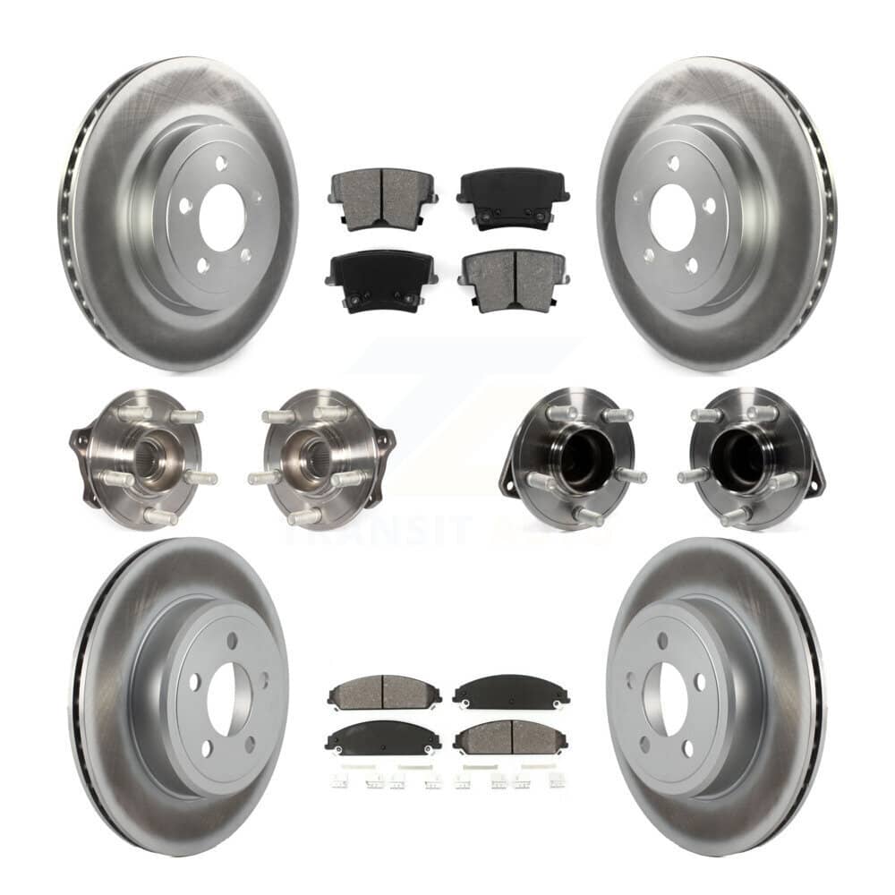 Transit Auto - KBB-112256 - Front and Rear Wheel Bearing and Hub Assembly Kits