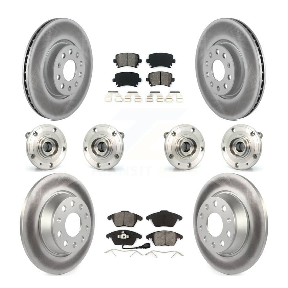 Transit Auto - KBB-112277 - Front and Rear Wheel Bearing and Hub Assembly Kits