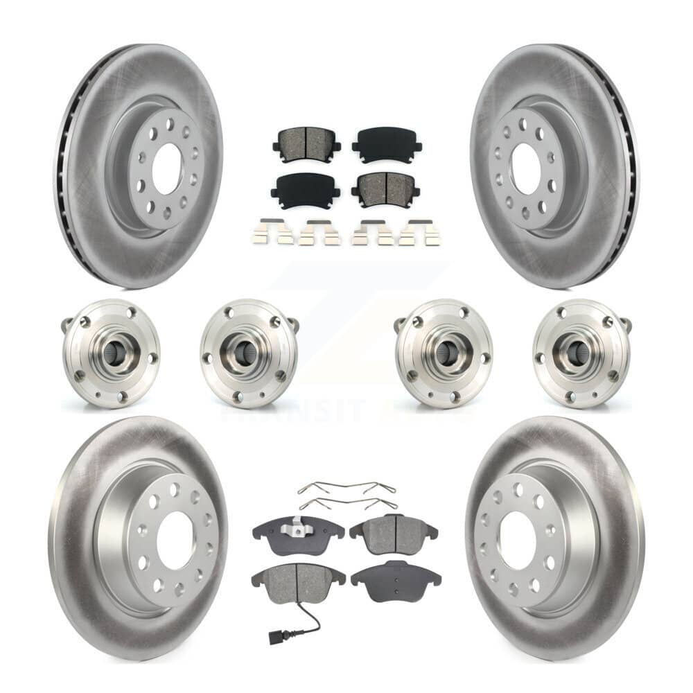 Transit Auto - KBB-112278 - Front and Rear Wheel Bearing and Hub Assembly Kits