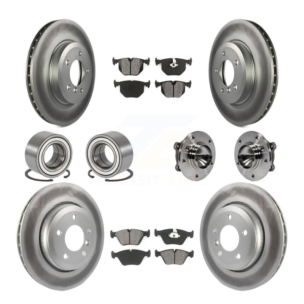 Transit Auto - KBB-112330 - Front and Rear Wheel Bearing and Hub Assembly Kits