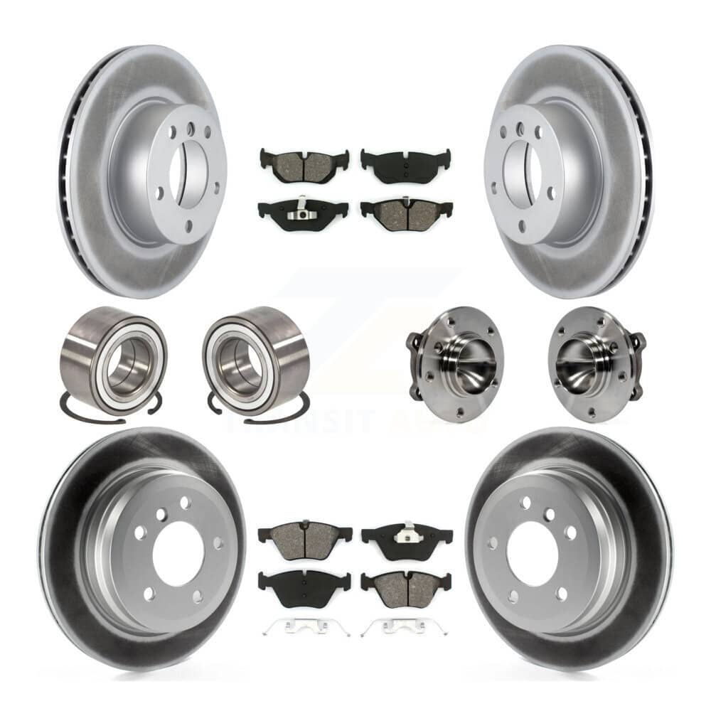 Transit Auto - KBB-112335 - Front and Rear Wheel Bearing and Hub Assembly Kits