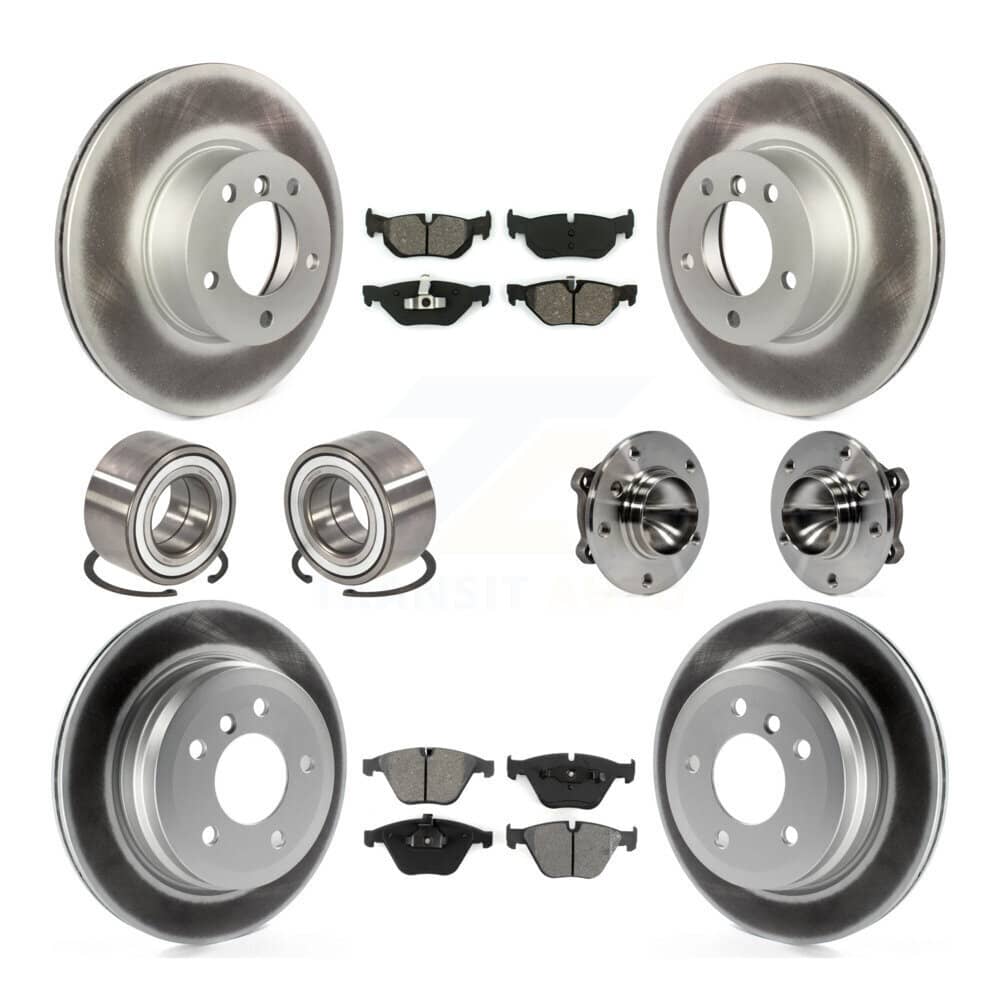Transit Auto - KBB-112338 - Front and Rear Wheel Bearing and Hub Assembly Kits