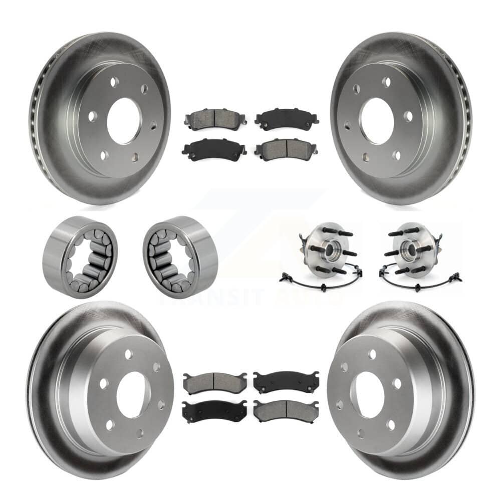 Transit Auto - KBB-112346 - Front and Rear Wheel Bearing and Hub Assembly Kits