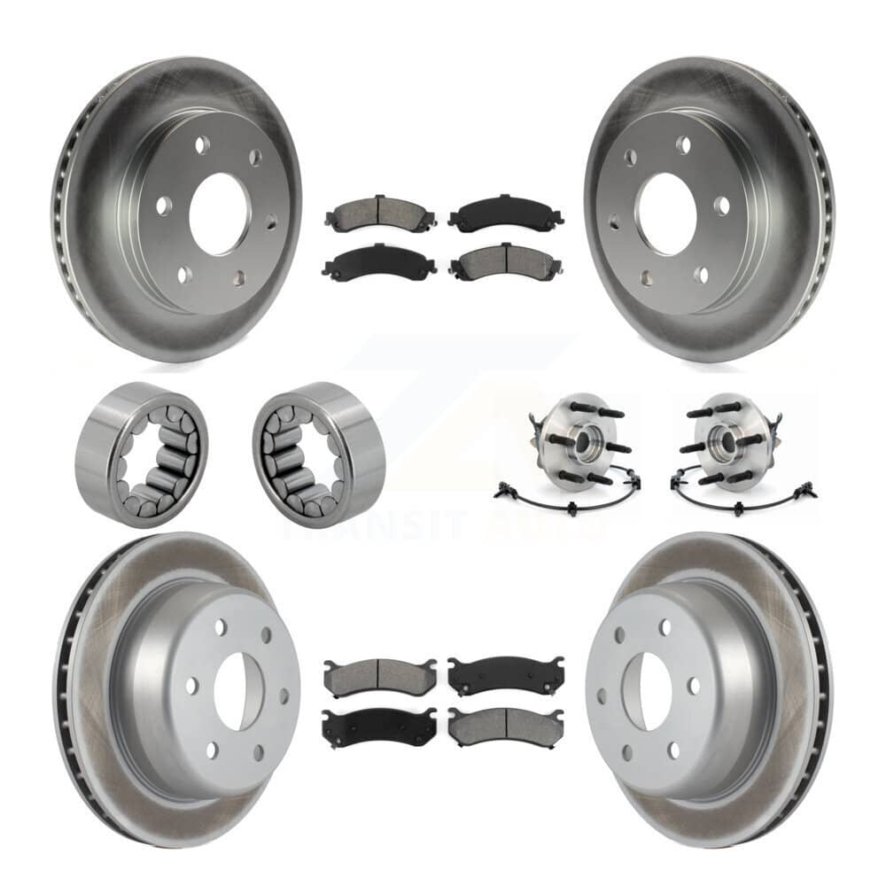 Transit Auto - KBB-112349 - Front and Rear Wheel Bearing and Hub Assembly Kits