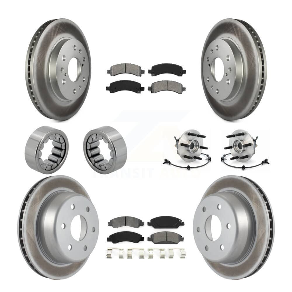 Transit Auto - KBB-112351 - Front and Rear Wheel Bearing and Hub Assembly Kits