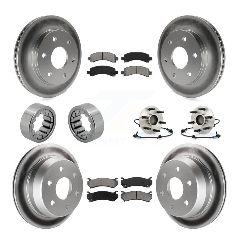 Transit Auto - KBB-112355 - Front and Rear Wheel Bearing and Hub Assembly Kits