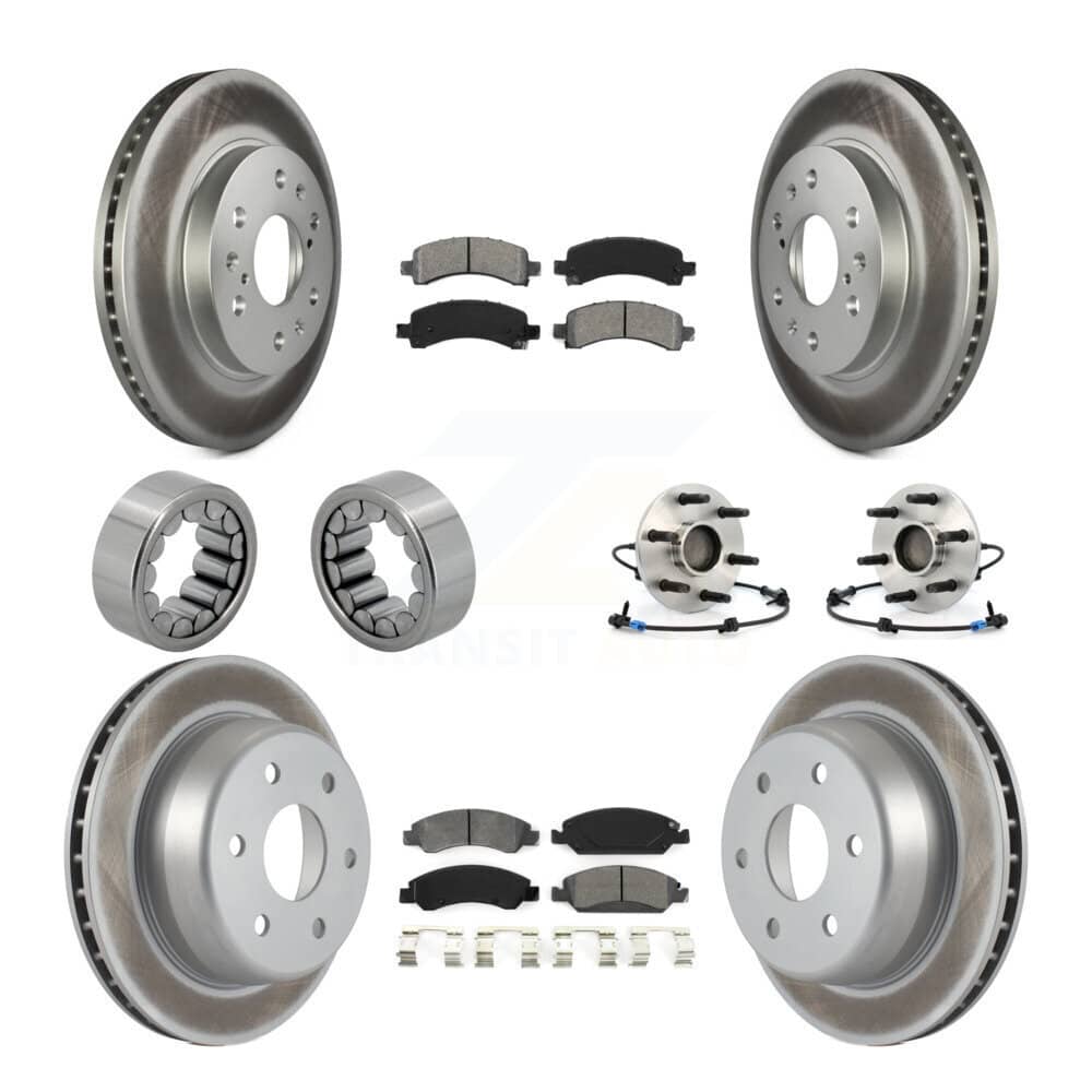 Transit Auto - KBB-112358 - Front and Rear Wheel Bearing and Hub Assembly Kits