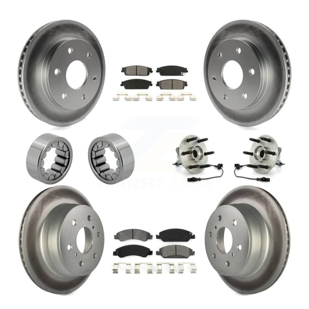 Transit Auto - KBB-112360 - Front and Rear Wheel Bearing and Hub Assembly Kits
