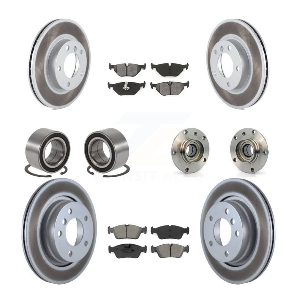 Transit Auto - KBB-112377 - Front and Rear Wheel Bearing and Hub Assembly Kits