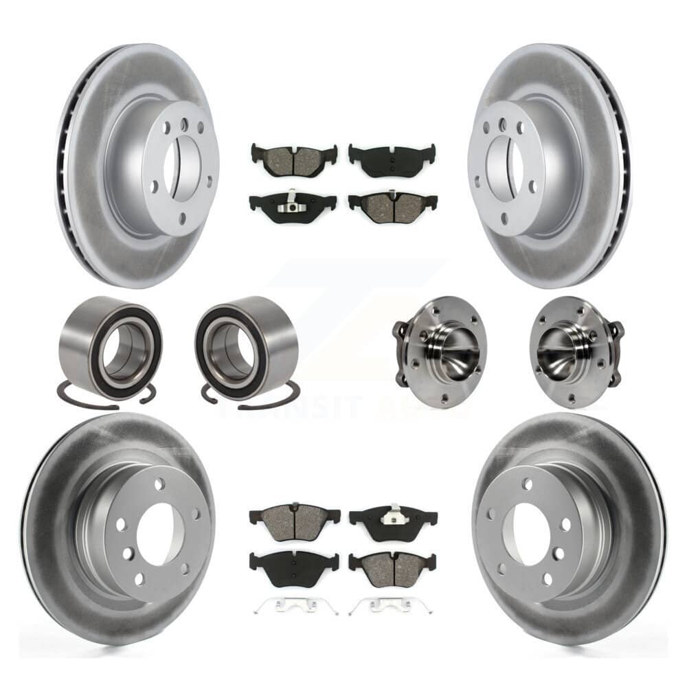 Transit Auto - KBB-112382 - Front and Rear Wheel Bearing and Hub Assembly Kits