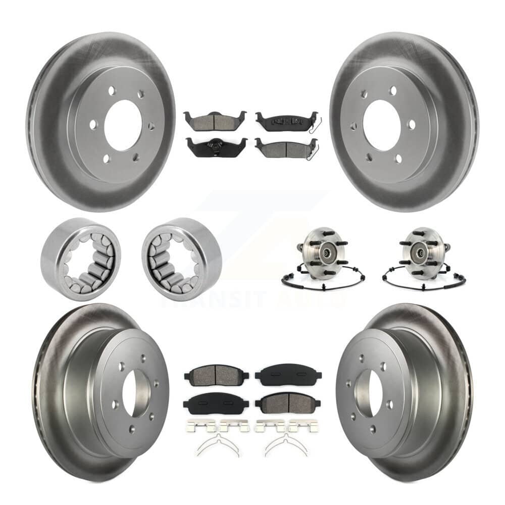 Transit Auto - KBB-112447 - Front and Rear Wheel Bearing and Hub Assembly Kits