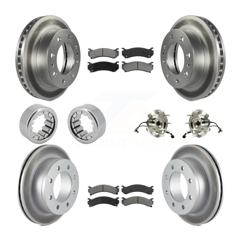 Transit Auto - KBB-112451 - Front and Rear Wheel Bearing and Hub Assembly Kits