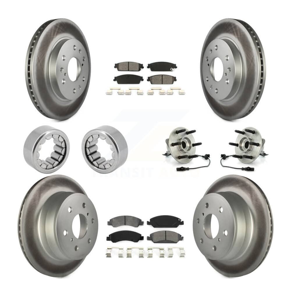 Transit Auto - KBB-112456 - Front and Rear Wheel Bearing and Hub Assembly Kits