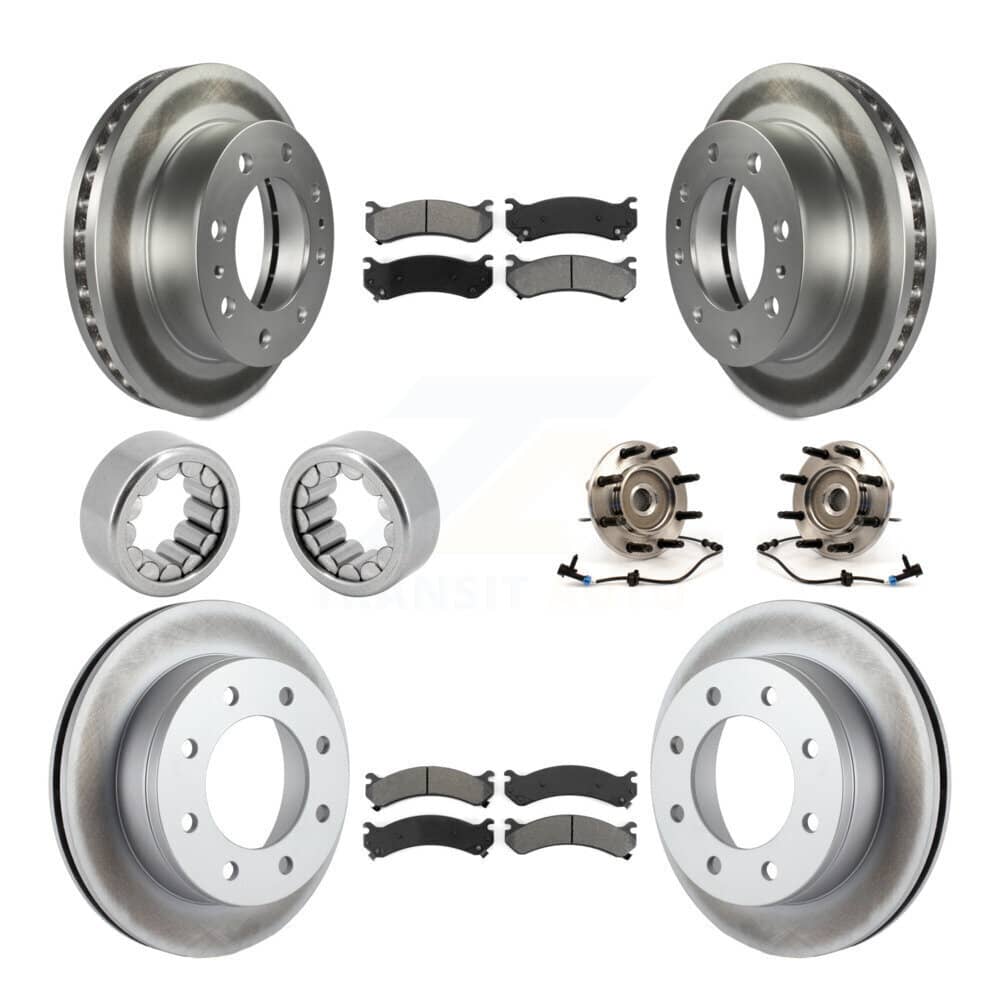 Transit Auto - KBB-112461 - Front and Rear Wheel Bearing and Hub Assembly Kits