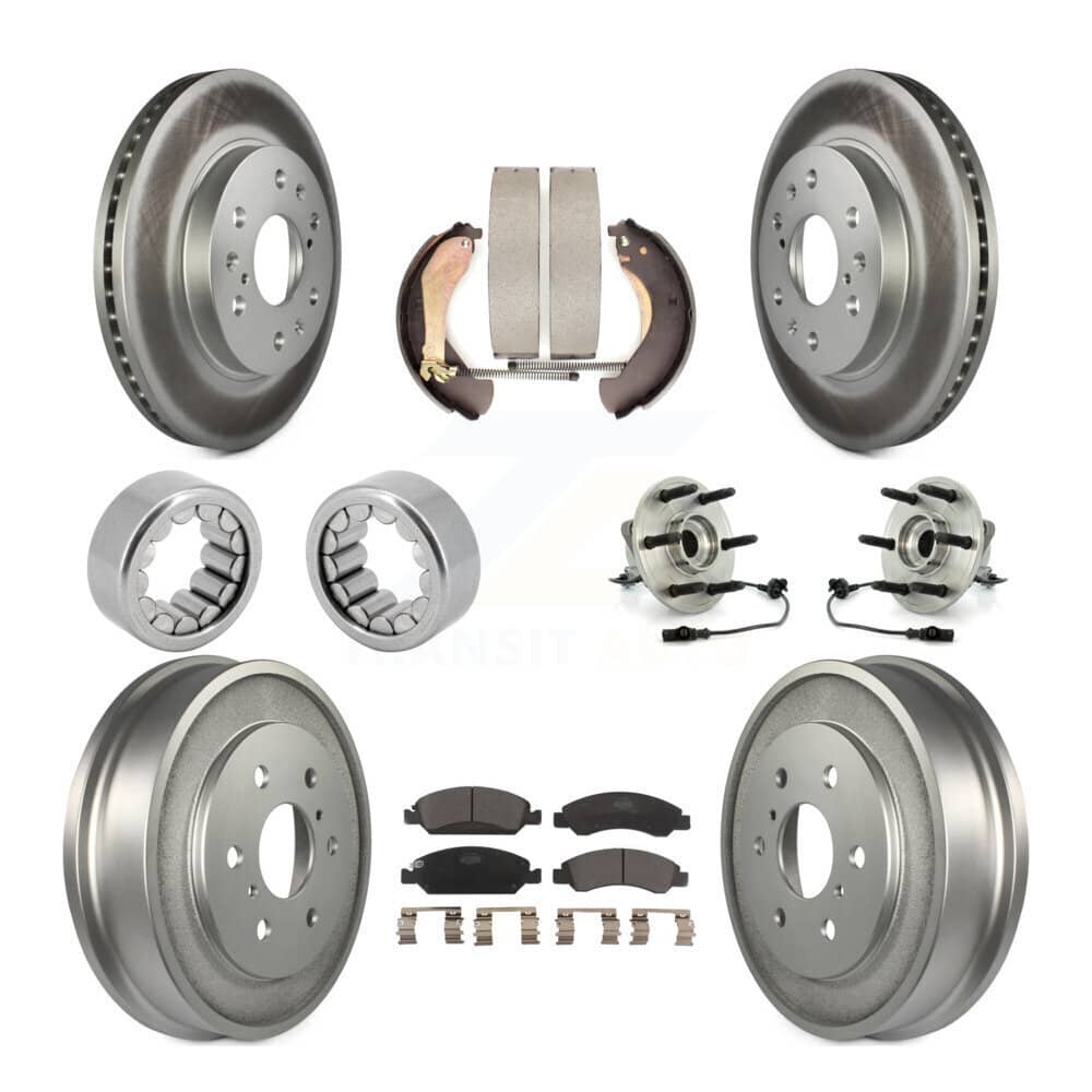 Transit Auto - KBB-112513 - Front and Rear Wheel Bearing and Hub Assembly Kits