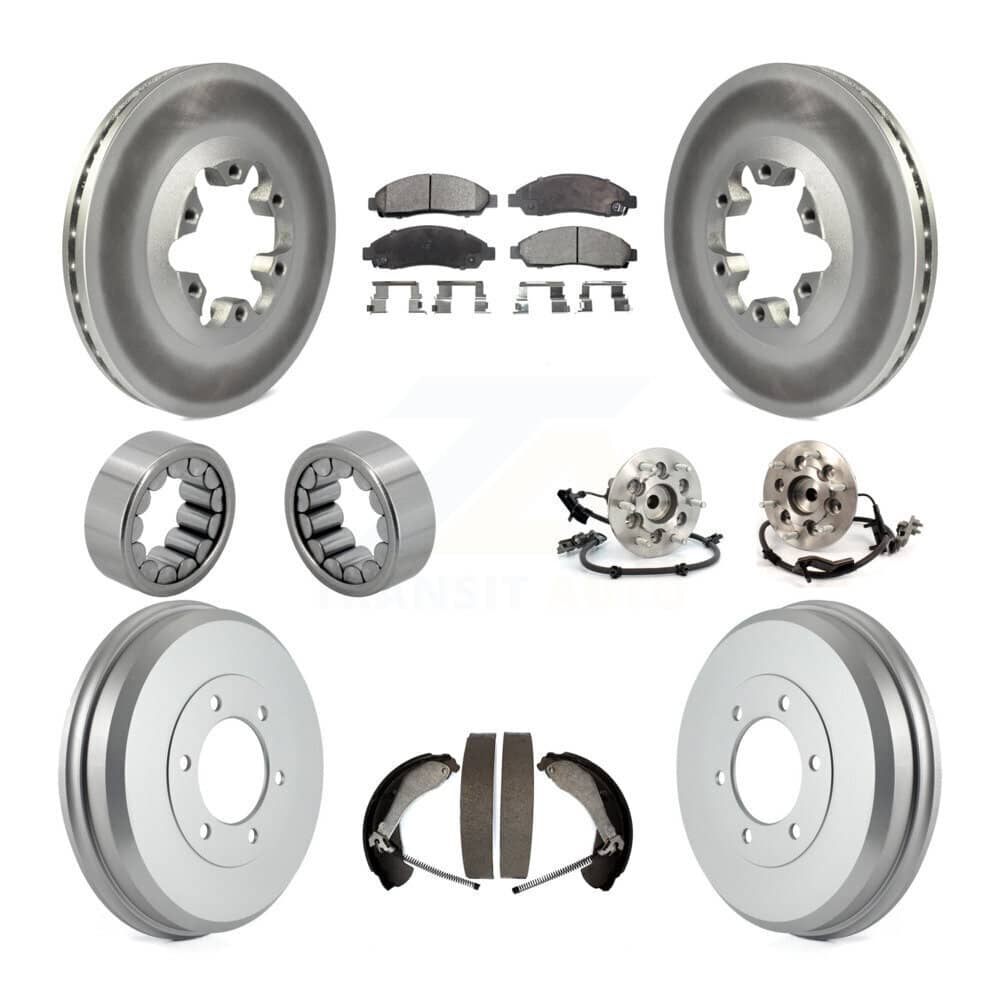Transit Auto - KBB-112516 - Front and Rear Wheel Bearing and Hub Assembly Kits