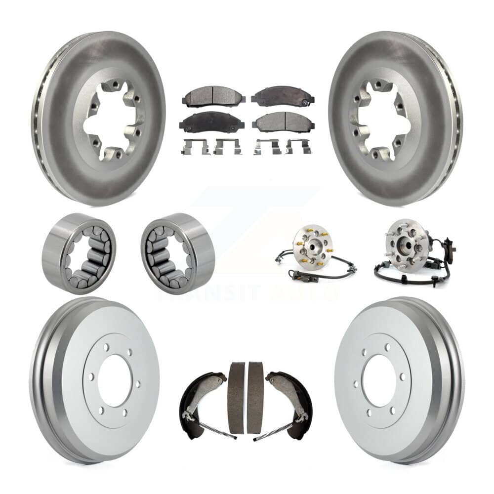Transit Auto - KBB-112518 - Front and Rear Wheel Bearing and Hub Assembly Kits