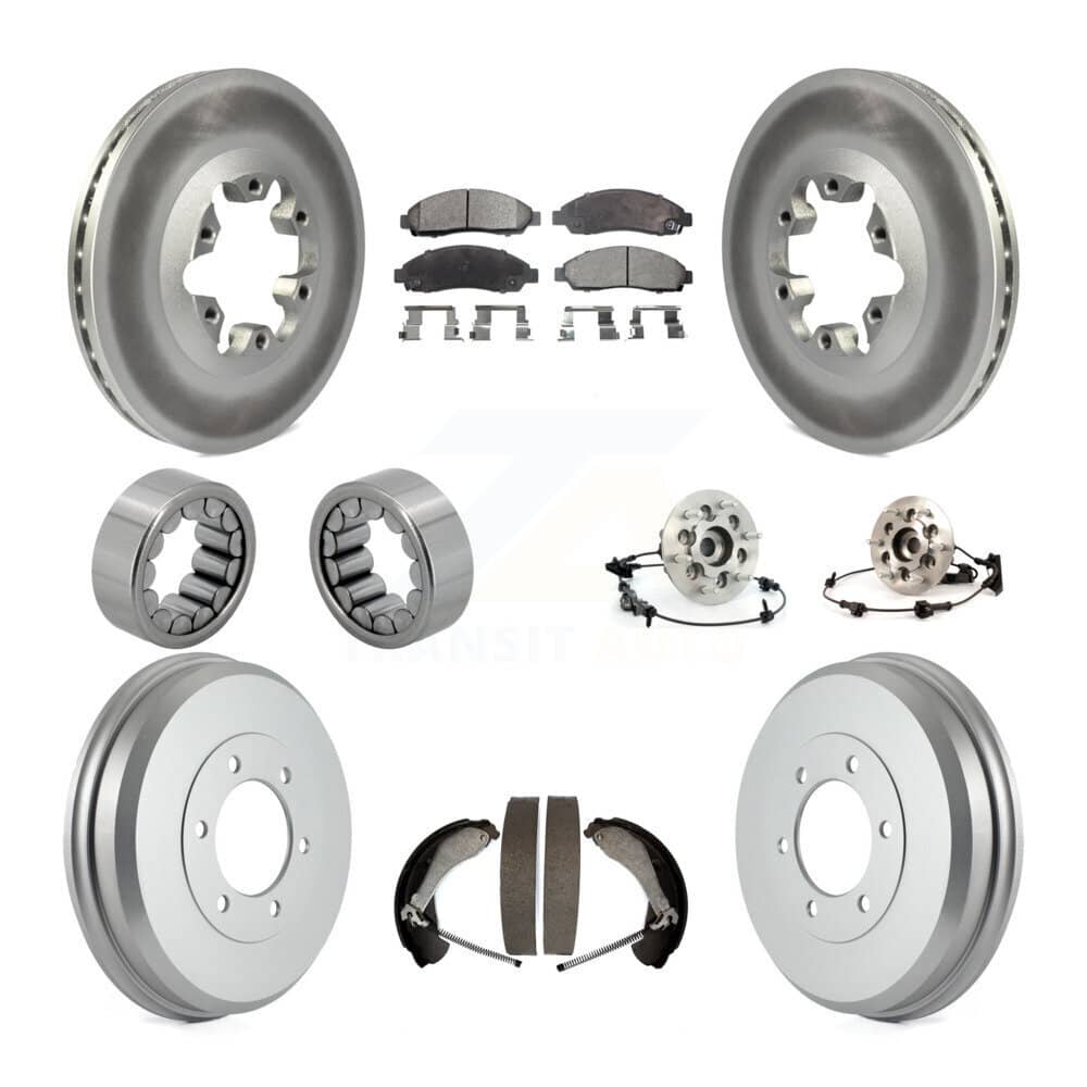 Transit Auto - KBB-112524 - Front and Rear Wheel Bearing and Hub Assembly Kits