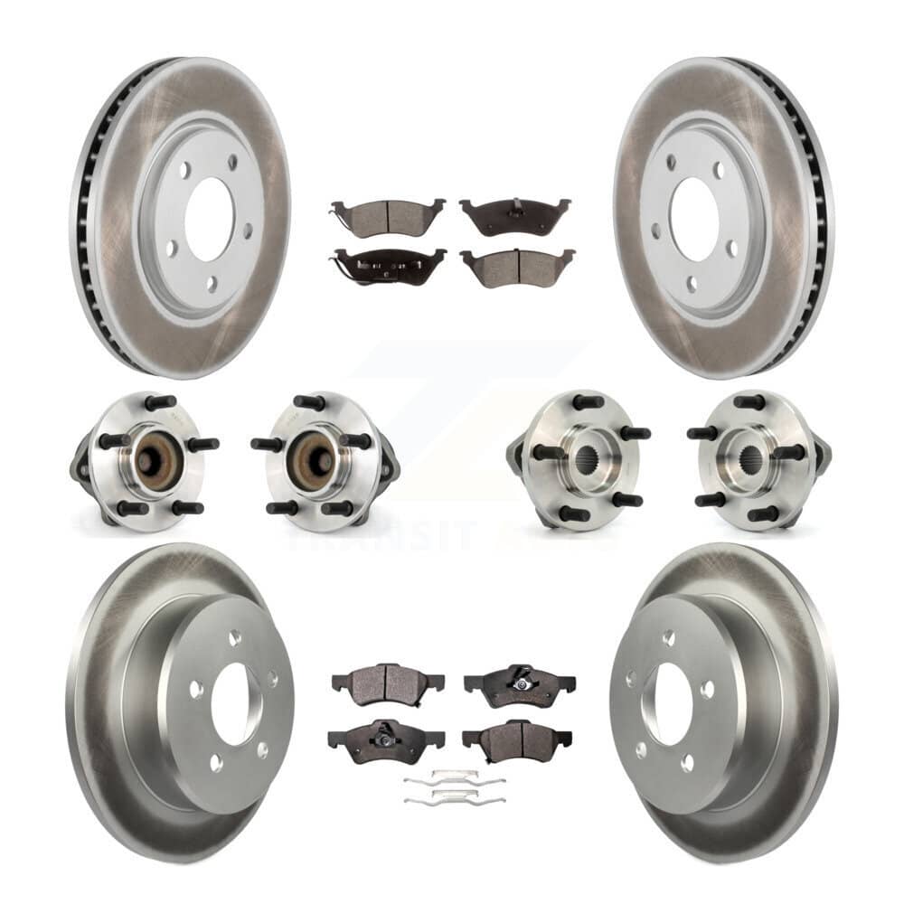 Transit Auto - KBB-112545 - Front and Rear Wheel Bearing and Hub Assembly Kits