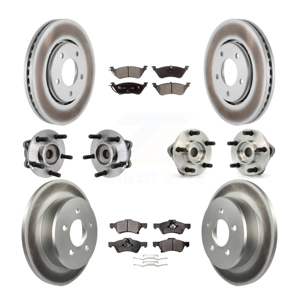 Transit Auto - KBB-112547 - Front and Rear Wheel Bearing and Hub Assembly Kits