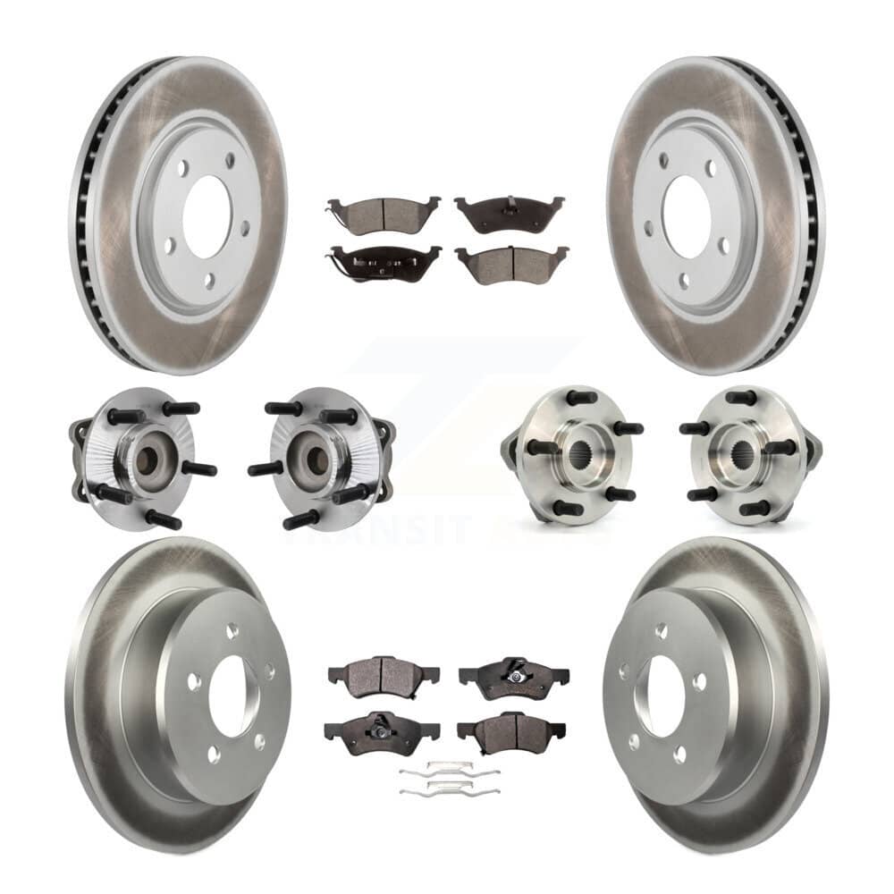 Transit Auto - KBB-112549 - Front and Rear Wheel Bearing and Hub Assembly Kits