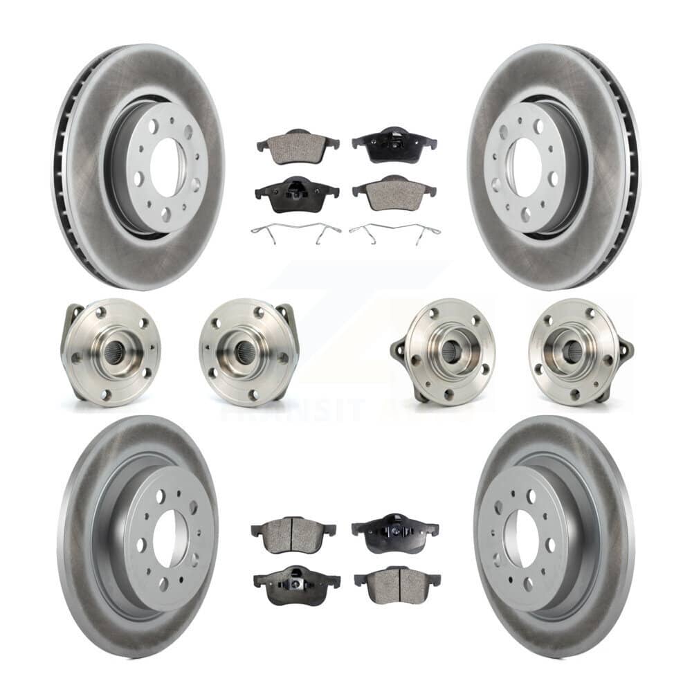 Transit Auto - KBB-112574 - Front and Rear Wheel Bearing and Hub Assembly Kits