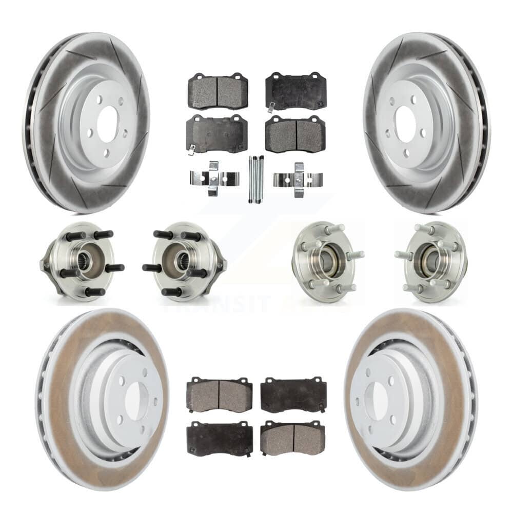 Transit Auto - KBB-112601 - Front and Rear Wheel Bearing and Hub Assembly Kits