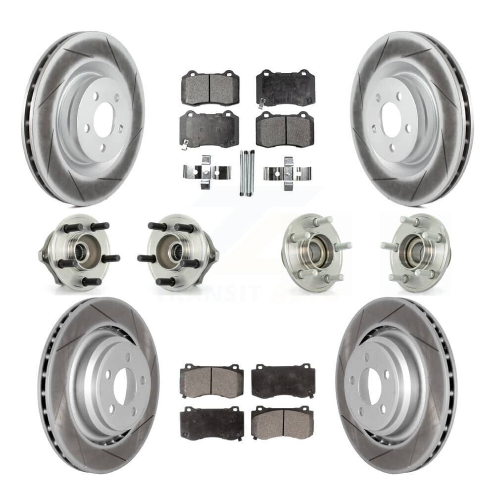 Transit Auto - KBB-112602 - Front and Rear Wheel Bearing and Hub Assembly Kits