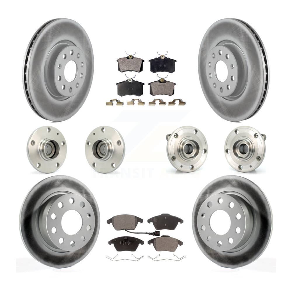 Transit Auto - KBB-112625 - Front and Rear Wheel Bearing and Hub Assembly Kits