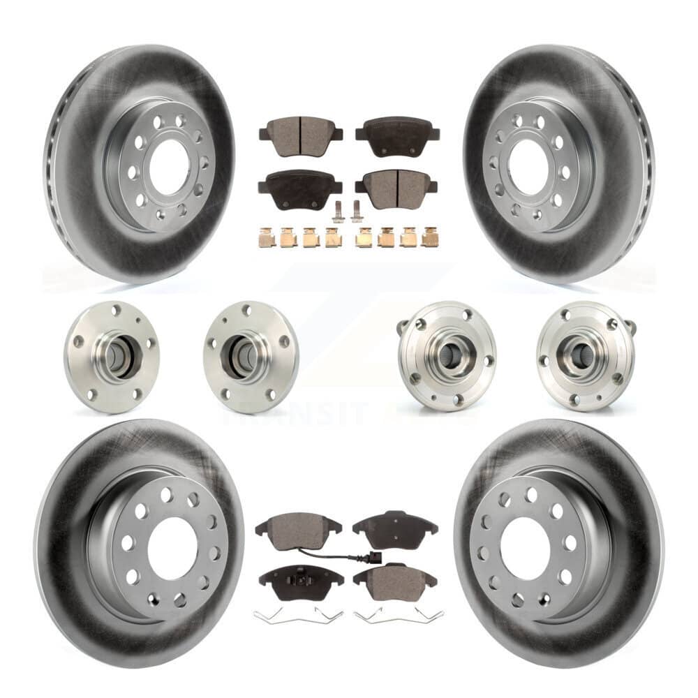 Transit Auto - KBB-112630 - Front and Rear Wheel Bearing and Hub Assembly Kits